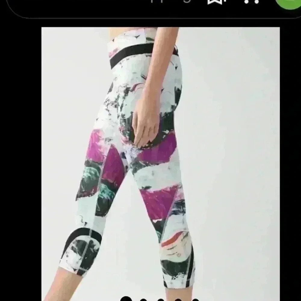 Lululemon pigment wave marble multicolor leggings